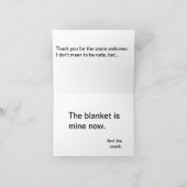 帰宅 サンキューカード (内部)