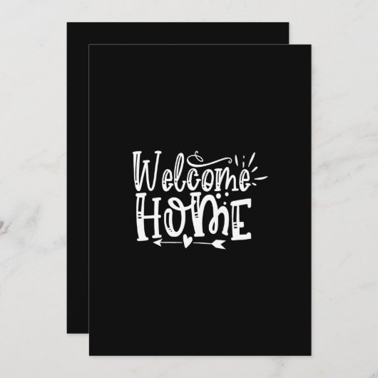 帰省 招待状 (正面/裏面)