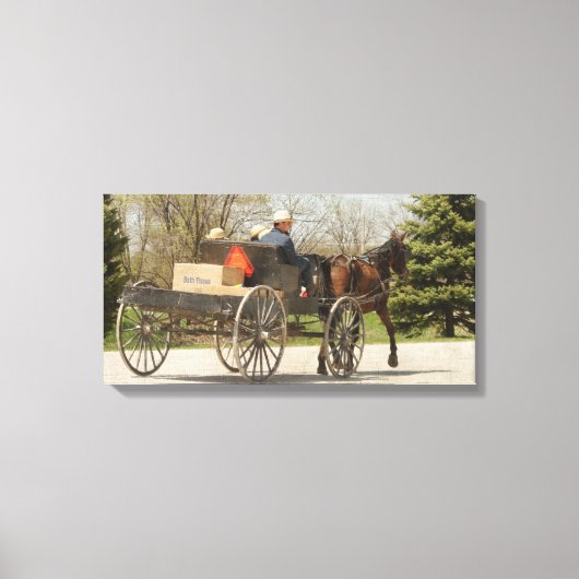 帰路 キャンバスプリント (正面)