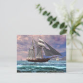 帰途につく ポストカード (スタンド正面)