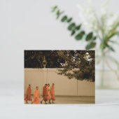 帰途の僧侶たち ポストカード (スタンド正面)