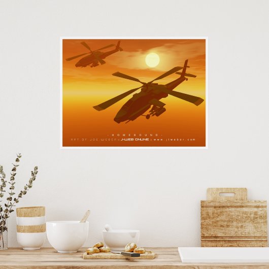 帰郷した ポスター (キッチン)