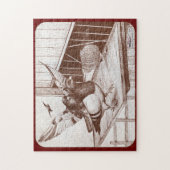 帰郷のホームラン ジグソーパズル (縦)