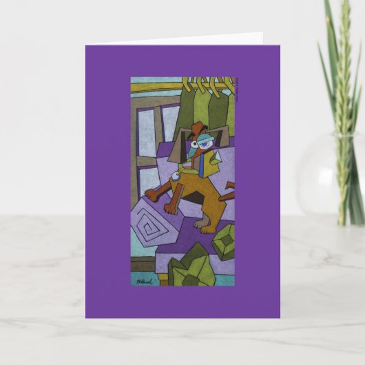 帰郷の挨拶状 カード (正面)