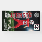 帰郷フットボール シニアクラス スポーツ写真 横断幕 (横)