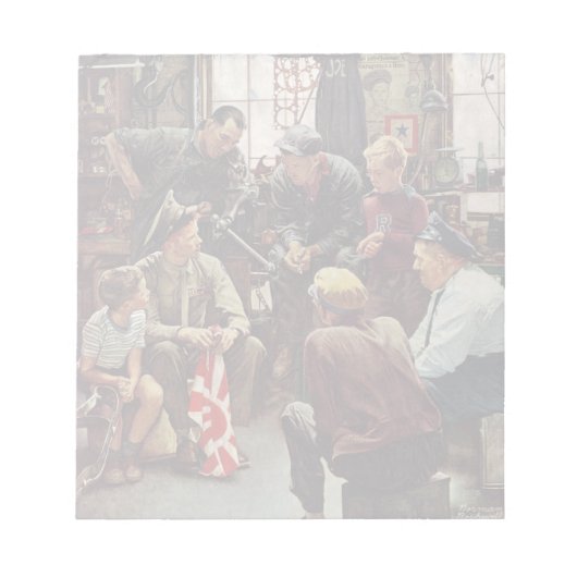 帰郷マリーン ノートパッド (正面)