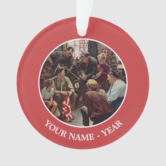 帰郷海兵隊 オーナメント (正面)