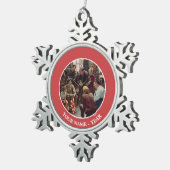 帰郷海兵隊 スノーフレークピューターオーナメント (右)