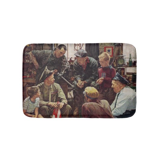 帰郷海兵隊 バスマット (正面)