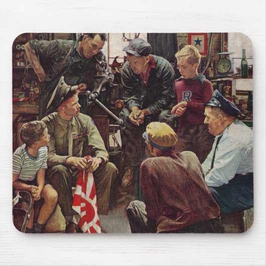 帰郷海兵隊 マウスパッド (正面)