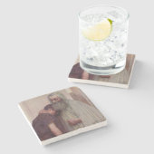 帰郷（父と子） ストーンコースター (横)