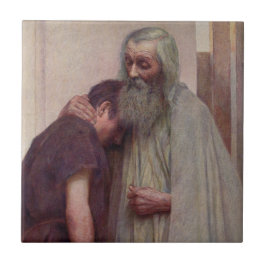 帰郷（父と子） タイル