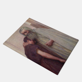 帰郷（父と子） ドアマット