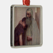 帰郷（父と子） メタルオーナメント (右)