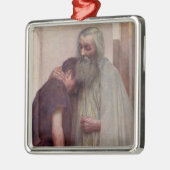 帰郷（父と子） メタルオーナメント (左)