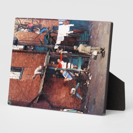 帰郷G.I. フォトプラーク (側面)