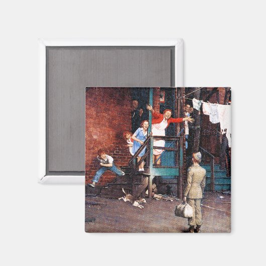 帰郷G.I. マグネット (正面/裏面)