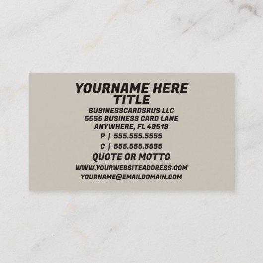 帳簿の付いた法律補助机 名刺 (裏面)