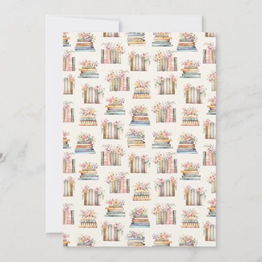 帳簿の卒業 案内状 (裏面)