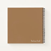 帳簿の日記ノート！ ノートブック (裏面)