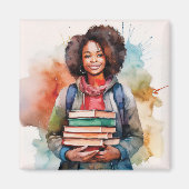 帳簿の書庫 マグネット (正面)