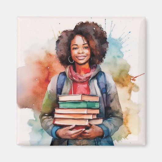 帳簿の書庫 マグネット (正面)