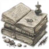 帳簿を綴る シール (正面)