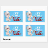 帳簿を読付けろ 長方形シール (シート)