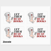 帳簿を読付けろ 長方形シール (シート)