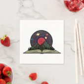 帳簿ヴィンテージレコードの魔法 スタンダードカクテルナプキン (インサイチュ)