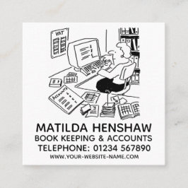 帳簿保とアカウント スクエア名刺
