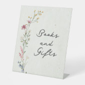 帳簿及び贈与 台座サイン (正面)