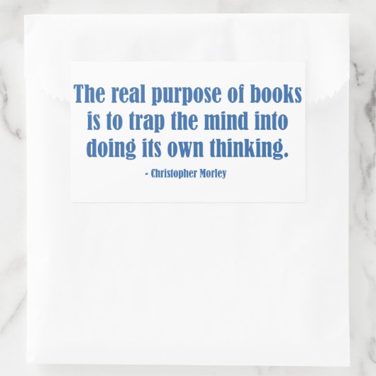 帳簿実在の目的 長方形シール (バッグ)