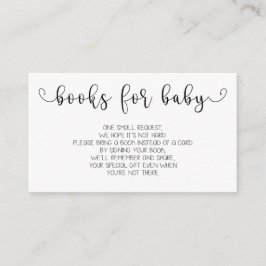 帳簿要求 |ベビーシャワー招待状挿入 エンクロージャーカード