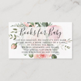 帳簿要求 |ベビーシャワー招待状挿入 名刺