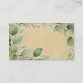 帳簿離れ次章ベビー簿 エンクロージャーカード (裏面)