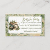 帳簿離れ次章ベビー簿 エンクロージャーカード (正面)