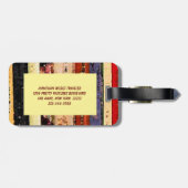 帳簿 ラゲッジタグ (裏面横)