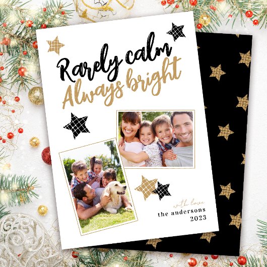 常おもしろいに明るいフォトスター シーズンカード