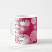 常おもしろいに真実を語る コーヒーマグカップ (正面左)