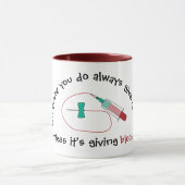 常おもしろいに100与え% マグカップ (中央)