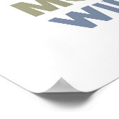 常にあなたが勇敢であることを覚えている ポスター (角)