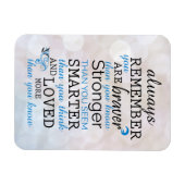 常にあなたが勇敢であることを覚えている マグネット (横)