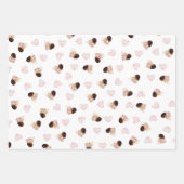 常にあなたのために耳になる象の包み紙 ラッピングペーパーシート (正面3)