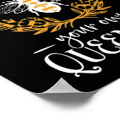 常にあなたのクイーンビー引用文 ポスター (角)