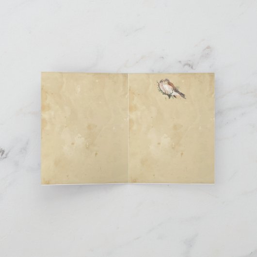 常にあなたのハート感動的引用文 カード (内部)