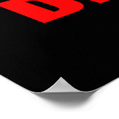 常にあなたの夢を生きるやる気を起こさせる ポスター (角)