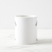 常にあなたの実験犬の科学と科学を行おもしろいう コーヒーマグカップ (中央)