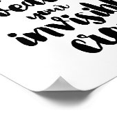 常にあなたの目に見えない王冠を衣服 ポスター (角)