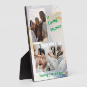 常にあなたを愛パーソナライズされたするTabletopプラーク フォトプラーク (側面)